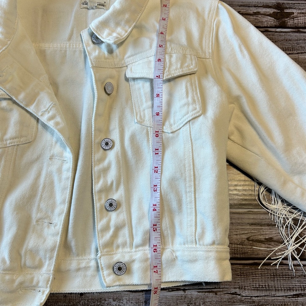 Bride Embellished Fringe Denim Jacket - Picture 7 of 8